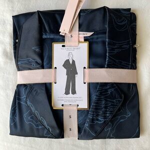 Victoria's Secret Glazed Satin Long Pajama Set, Size S (Reg)